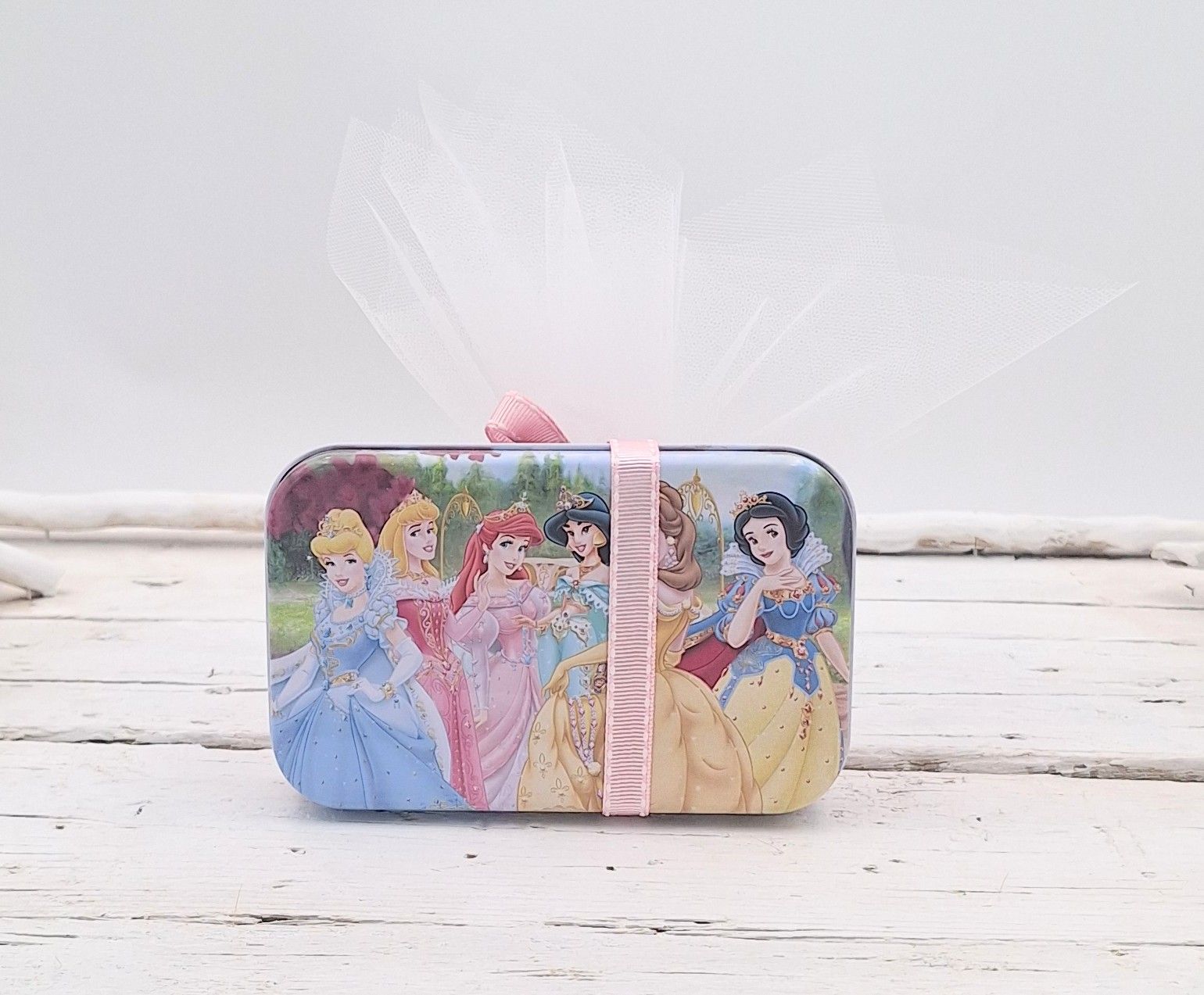 Μπομπονιέρα κουτάκι μεταλλικό παζλ