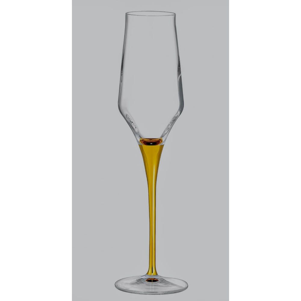 Ποτήρι σαμπάνιας με χρυσό